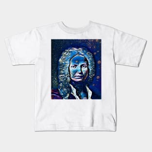 Antonio Vivaldi Portrait | Antonio Vivaldi Artwork 5 Kids T-Shirt